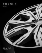NEW 18 INCH ROMAC TORQUE ALLOY WHEELS IN SILVER 1250KG FORD TRANSIT CUSTOM 5x160
