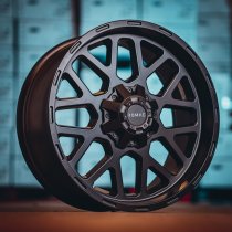 NEW 20 INCH ROMAC UTAH ALLOY WHEELS IN SATIN BLACK 1000KG FORD RANGER MITSUBISHI L200 VW AMAROK 6x139.7