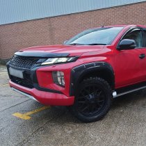NEW 20 INCH ROMAC UTAH ALLOY WHEELS IN SATIN BLACK 1000KG FORD RANGER MITSUBISHI L200 VW AMAROK 6x139.7