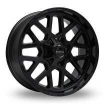 NEW 20 INCH ROMAC UTAH ALLOY WHEELS IN GLOSS BLACK 1000KG FORD RANGER MITSUBISHI L200 VW AMAROK 6x139.7