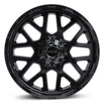 NEW 20 INCH ROMAC UTAH ALLOY WHEELS IN GLOSS BLACK 1000KG FORD RANGER MITSUBISHI L200 VW AMAROK 6x139.7