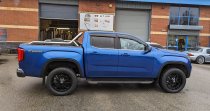 NEW 20 INCH ROMAC UTAH ALLOY WHEELS IN GLOSS BLACK 1000KG FORD RANGER MITSUBISHI L200 VW AMAROK 6x139.7