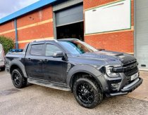 NEW 20 INCH ROMAC UTAH ALLOY WHEELS IN GLOSS BLACK 1000KG FORD RANGER MITSUBISHI L200 VW AMAROK 6x139.7