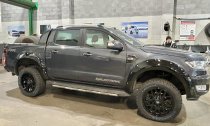 NEW 20 INCH ROMAC UTAH ALLOY WHEELS IN GLOSS BLACK 1000KG FORD RANGER MITSUBISHI L200 VW AMAROK 6x139.7
