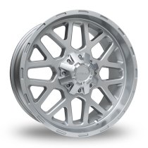 NEW 20 INCH ROMAC UTAH ALLOY WHEELS IN SILVER 1000KG LOAD FORD RANGER MITSUBISHI L200 VW AMAROK 6x139.7