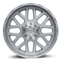 NEW 20 INCH ROMAC UTAH ALLOY WHEELS IN SILVER 1000KG LOAD FORD RANGER MITSUBISHI L200 VW AMAROK 6x139.7