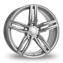 NEW 17 INCH ROMAC VENOM ALLOY WHEELS IN SILVER 5x112
