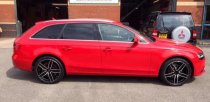 NEW 17 INCH ROMAC VENOM ALLOY WHEELS IN GLOSS BLACK WITH POLISHED FACE 5x114.3