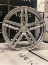 NEW 17 INCH ROMAC VENOM ALLOY WHEELS IN SILVER 5x114.3