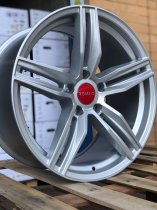 NEW 17 INCH ROMAC VENOM ALLOY WHEELS IN SILVER 5x114.3