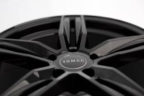 NEW 17 INCH ROMAC VENOM ALLOY WHEELS IN GLOSS BLACK 5x120