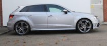 NEW 18 INCH ROMAC VENOM ALLOY WHEELS IN GLOSS GREY WITH POLISHED FACE 5x100