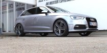 NEW 18 INCH ROMAC VENOM ALLOY WHEELS IN GLOSS GREY WITH POLISHED FACE 5x100