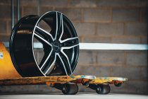NEW 18 INCH ROMAC VENOM ALLOY WHEELS IN GLOSS BLACK WITH POLISHED FACE 5x108
