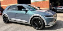 NEW 18 INCH ROMAC VENOM ALLOY WHEELS IN GLOSS BLACK 5x114.3