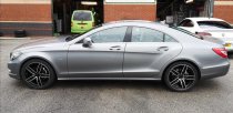 NEW 18 INCH ROMAC VENOM ALLOY WHEELS IN GLOSS BLACK WITH POLISHED FACE AND WIDER REAR OPTION 5x120