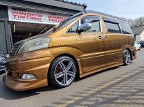 NEW 20 INCH ROMAC VENOM ALLOY WHEELS IN GLOSS GREY WITH POLISHED FACE 1000KG LOAD FORD TRANSIT CUSTOM 5x160