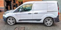 NEW 20 INCH ROMAC VENOM ALLOY WHEELS IN SILVER 1000KG LOAD FORD TRANSIT CUSTOM 5x160