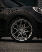 NEW 18 INCH ROMAC VORTEX FLOW FORMED ALLOY WHEELS IN SILVER 5x108