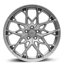 NEW 18 INCH ROMAC VORTEX FLOW FORMED ALLOY WHEELS IN SILVER WITH WIDER REAR OPTION 5x120