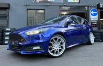 NEW 18 INCH ROMAC VORTEX FLOW FORMED ALLOY WHEELS IN SILVER WITH WIDER REAR OPTION 5x120