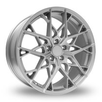 NEW 19 INCH ROMAC VORTEX FLOW FORMED ALLOY WHEELS IN SILVER 5x108
