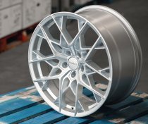 NEW 19 INCH ROMAC VORTEX FLOW FORMED ALLOY WHEELS IN SILVER 5x108