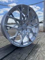 NEW 19 INCH ROMAC VORTEX FLOW FORMED ALLOY WHEELS IN SILVER 5x108