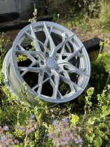 NEW 19 INCH ROMAC VORTEX FLOW FORMED ALLOY WHEELS IN SILVER AND DEEPER CONCAVE REAR OPTION 5x120