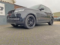 NEW 20 INCH ROMAC VORTEX FLOW FORMED ALLOY WHEELS IN GLOSS BLACK WITH DEEPER CONCAVE REAR OPTION 5x112