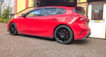 NEW 22 INCH ROMAC VORTEX FLOW FORMED ALLOY WHEELS IN GLOSS BLACK 9.5" ALL ROUND 5x112