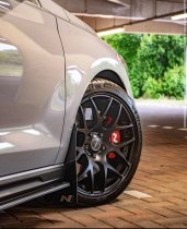 NEW 17 INCH ROMAC RADIUM ALLOY WHEELS IN SATIN BLACK 5x112