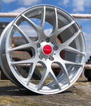 NEW 17 INCH ROMAC RADIUM ALLOY WHEELS IN SILVER 5x112