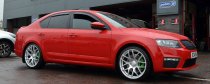 NEW 17 INCH ROMAC RADIUM ALLOY WHEELS IN SILVER 5x112