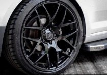 NEW 18 INCH ROMAC RADIUM ALLOY WHEELS IN GLOSS BLACK 5x108