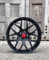 NEW 18 INCH ROMAC RADIUM ALLOY WHEELS IN SATIN BLACK 5x108