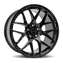 NEW 19 INCH ROMAC RADIUM ALLOY WHEELS IN GLOSS BLACK 5x108