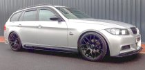 NEW 19 INCH ROMAC RADIUM ALLOY WHEELS IN SATIN BLACK 5x112