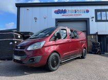 NEW 16 INCH FOX ADV ALLOY WHEELS IN SATIN BLACK 1500KG FORD TRANSIT CUSTOM 5x160