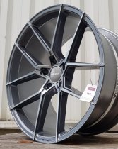 NEW 20 INCH VEEMANN V-FS39 ALLOY WHEELS IN GRAPHITE SMOKE MACHINED 5x108