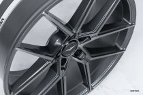NEW 20 INCH VEEMANN V-FS39 ALLOY WHEELS IN GRAPHITE SMOKE MACHINED 5x108
