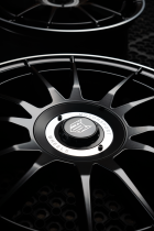 NEW 18 INCH FOX VR4 ALLOY WHEELS IN SATIN BLACK WITH POLISHED LIP 5x108/5x114.3
