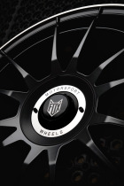 NEW 19 INCH FOX VR4 ALLOY WHEELS IN SATIN BLACK WITH POLISHED LIP 5x108