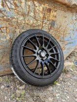 NEW 15 INCH FOX FX004 ALLOY WHEELS IN GLOSS BLACK 4x108