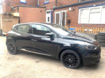 NEW 16 INCH FOX FX004 ALLOY WHEELS IN GLOSS BLACK 5x112