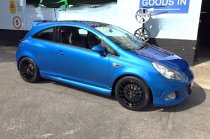 NEW 18 INCH FOX FX004 ALLOY WHEELS IN GLOSS BLACK 5x100