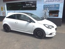 NEW 18 INCH FOX FX004 ALLOY WHEELS IN GLOSS BLACK 5x112