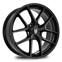 NEW 17 INCH FOX FX5 ALLOY WHEELS IN GLOSS BLACK 5x112