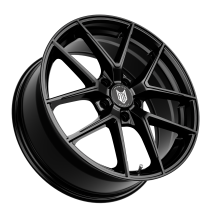 NEW 17 INCH FOX FX5 ALLOY WHEELS IN GLOSS BLACK 5x114.3