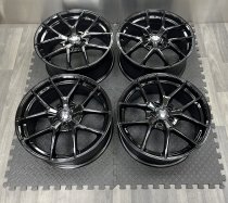 NEW 17 INCH FOX FX5 ALLOY WHEELS IN GLOSS BLACK 5x120
